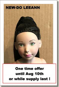 Affordable Designs - Canada - Leeann and Friends - 2017 Basic Leeann - Brown Hair/Green Eyes - Doll